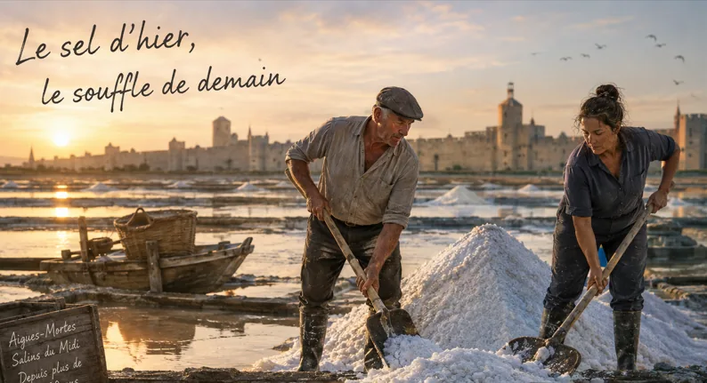 Les saliniers d'Aigues-Mortes racontent leurs étés de braise