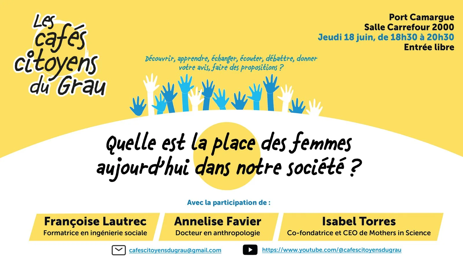 Photo de Cafés citoyens du Grau
